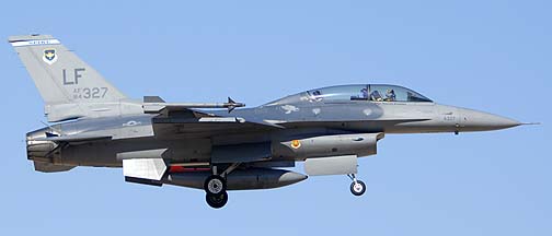 General Dynamics F-16D Block 25D Fighting Falcon 84-0327 of the 62nd Fighter Squadron Spike
